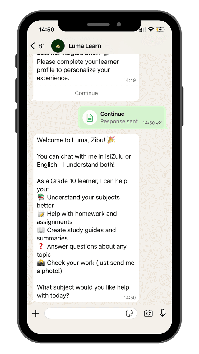 How Luma Works - 3 Simple Steps to Get Free WhatsApp Tutoring | Luma Learn